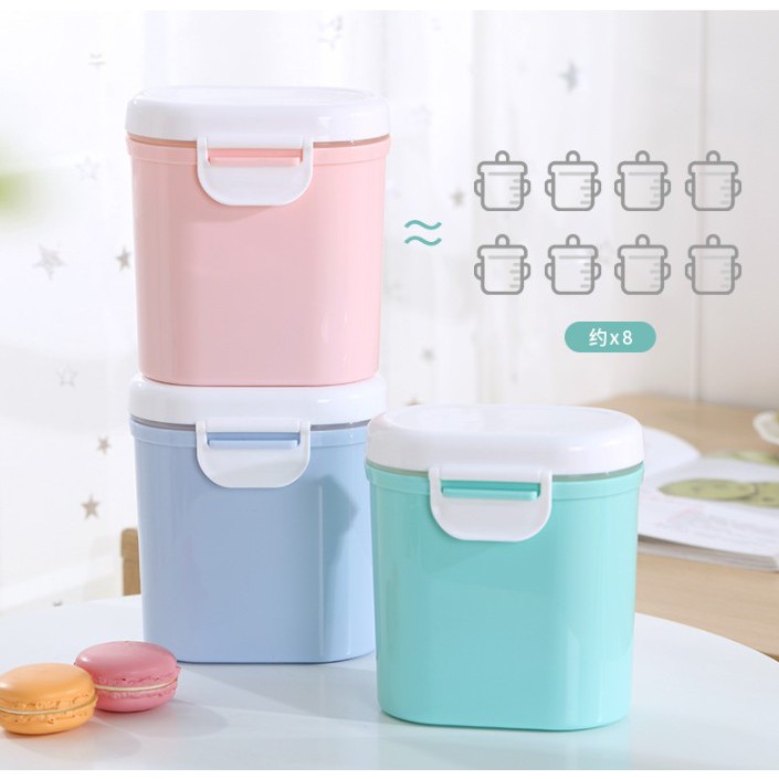 Adda Home - Toples Tempat Penyimpanan Susu Bubuk Makanan Super Praktis