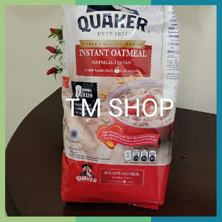 

Quaker Oatmeal 800 G Merah