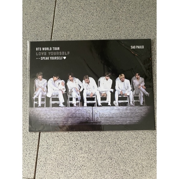 bts speak yourself tour sao paulo postcard dvd jp japan version