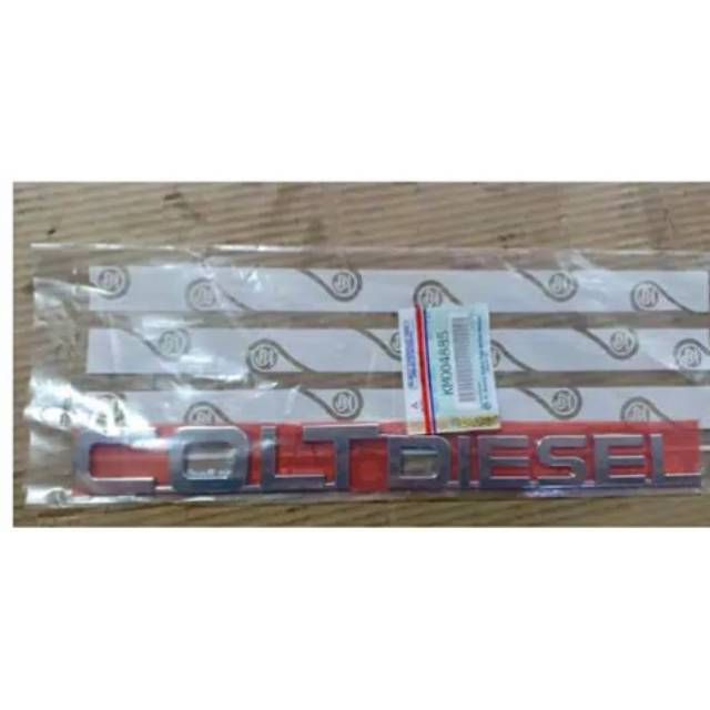 Emblem logo Coltdiesel Mitsubishi canter