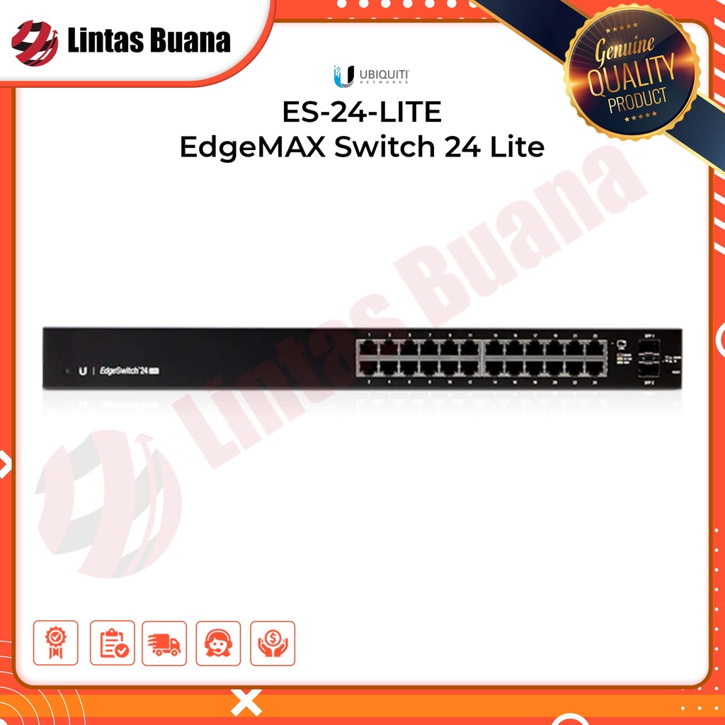 Ubiquiti Edge Switch Lite ES‑24‑LITE EdgeSwitch 24 Lite