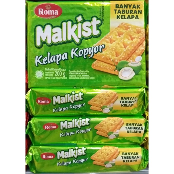 

Roma malkist kelapa kopyor 200gr