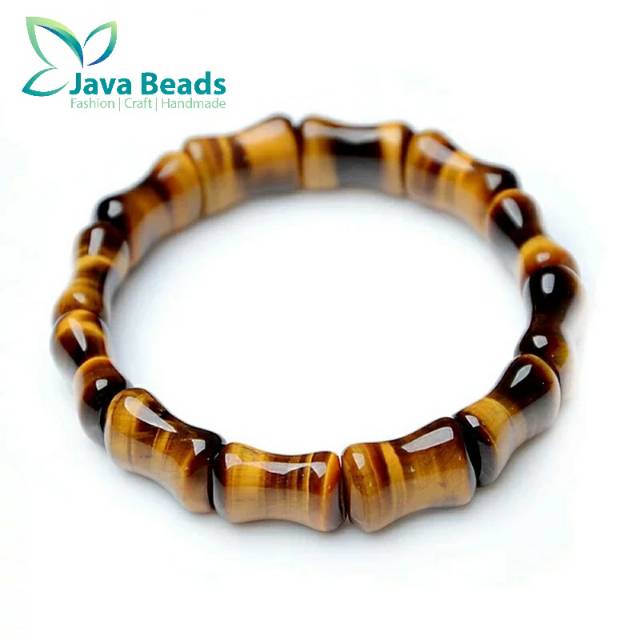 Gelang Tiger Eye Model Tulang