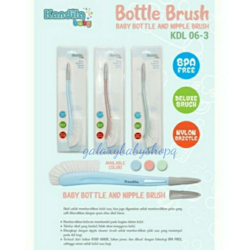 Kandila Baby Bottle &amp; Nipple Brush(KDL06-3)