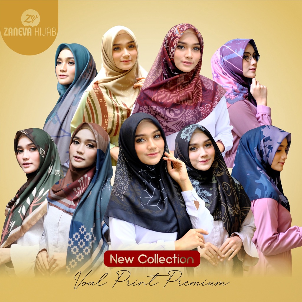 ZV Bella l Hijab Printing l New Arrival 2021