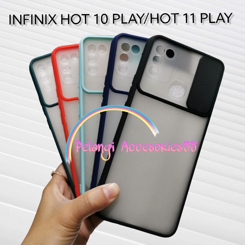 CASE SLIDE KAMERA INFINIX HOT 10 PLAY / HOT 11 PLAY - CASE DOVE SLIDE KAMERA