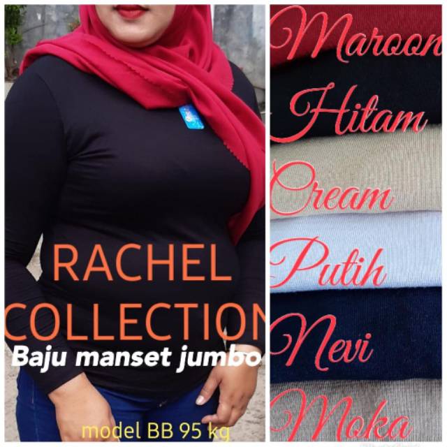 BAJU MANSET JUMBO SPANDEK TERMURAH /DIJAMIN BAGUS UKURAN XXXL