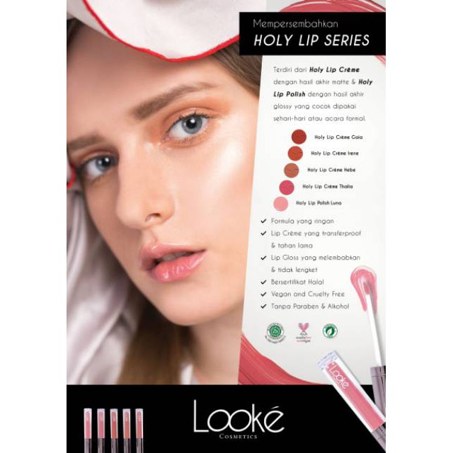 LOOKE GAIA HOLLY LIPCREAM LIP CREAM