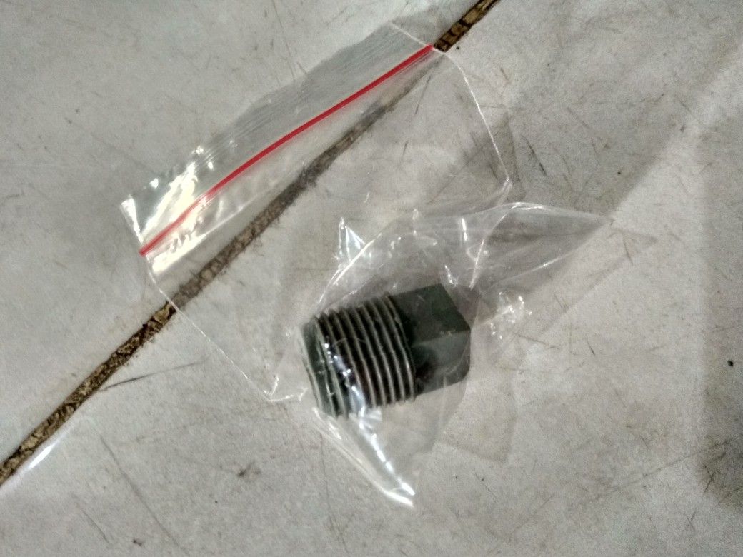 Dop Drat Luar 1/2 Penutup Pipa Plug 1/2 Inch