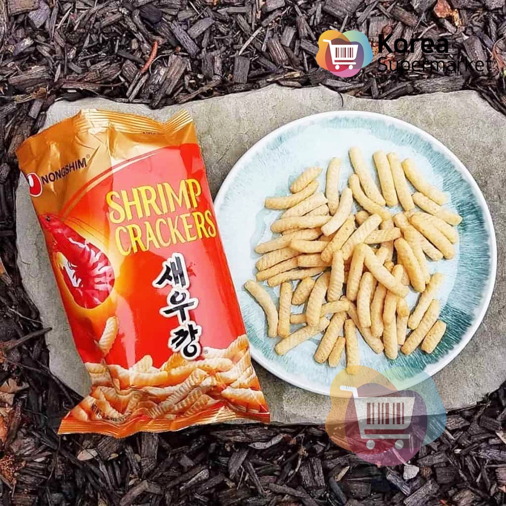 Nongshim Shrimp Flavoured Crackers 75g