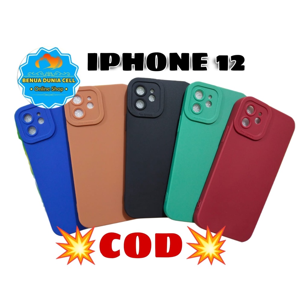 FOR IPHONE 12, 12PRO, 12PRO MAX - SOFTCASE PRO KAMERA PC FOR IPHONE 12 // 12 PRO // 12 PRO MAX - BDC