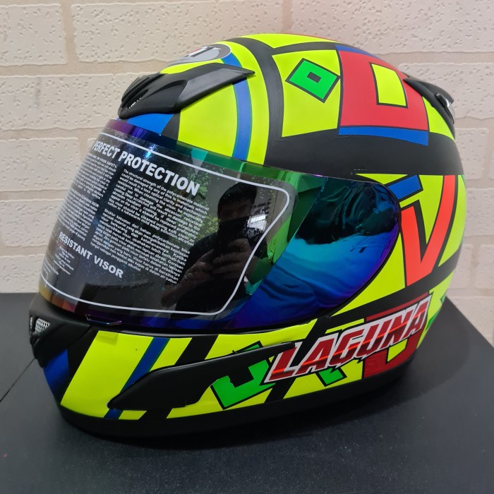 Helm JPN fullface laguna black doff