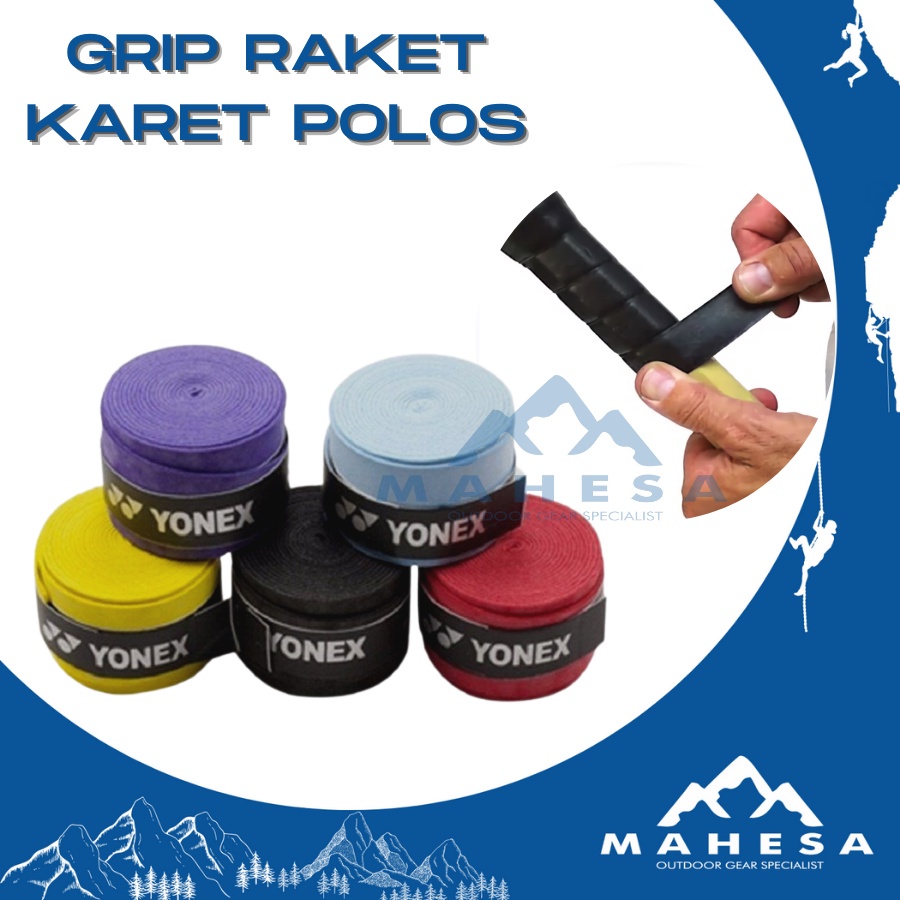 Grip Raket Badminton Bulutangkis Yonex Karet Polos