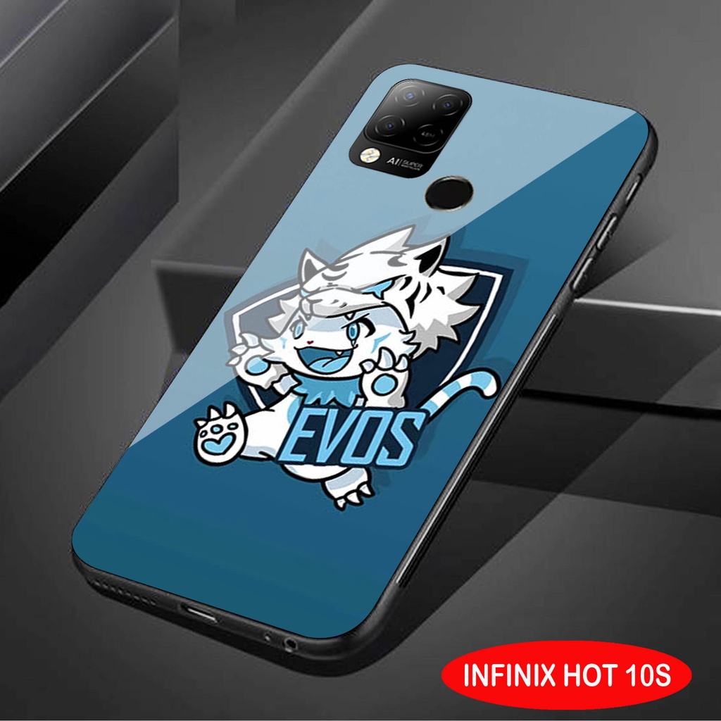 Softcase Glass Kaca INFINIK HOT10s- Case Hp Pelindung Handphone INFINIK HOT10s [ A31]