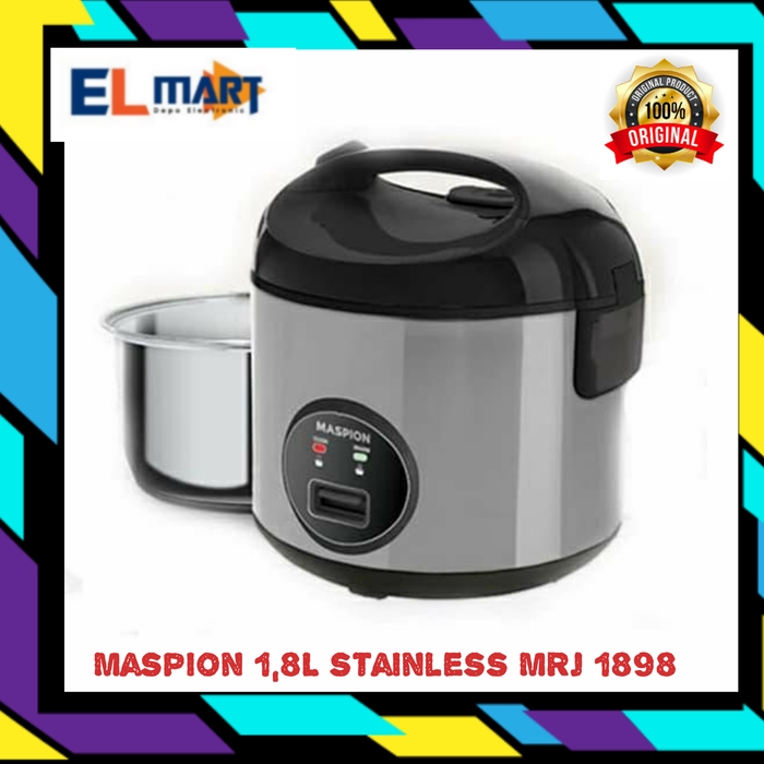 Magic com MASPION stainless 1,8L MRJ 1898 / rice cooker MRJ1898