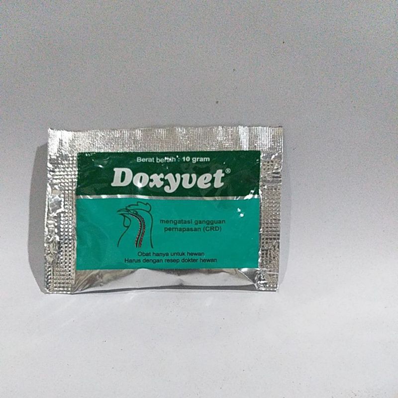 doxyvet 10gr / obat ngorok unggas / obat crd ayam