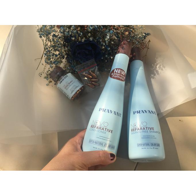 shampoo PACKAGE PRAVANA NEVO REPARATIVE