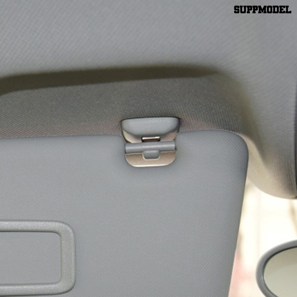 Suppmodel Klip Holder Sun Visor Mobil Tahan Lama Warna Abu 8U0857562A Untuk A1 A3 A4L A5 A6 A7 Q5