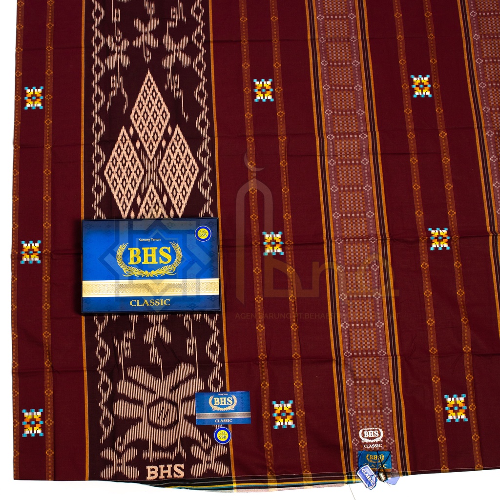 Sarung BHS Classic Gold Songket/SKT Merah