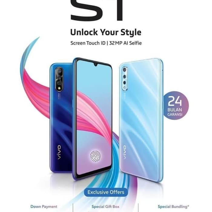 VIVO S1 RAM 4 128 GARANSI RESMI VIVO INDONESIA -