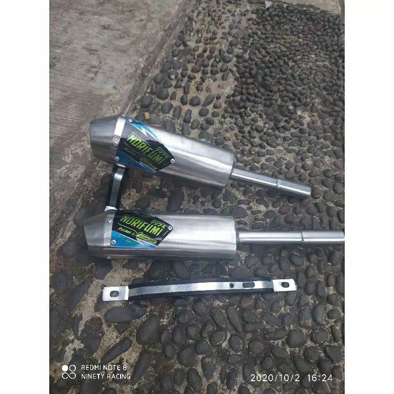 silincer knalpot trail 2tak ninja fizr satria rxking rxz rgr