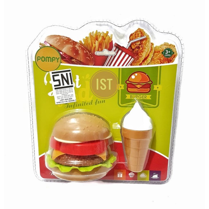 

[TERMURAH] Fast Food Burger dan Ice Cream No.1008C