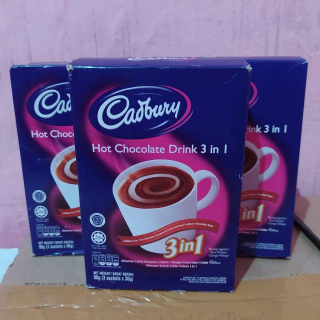 

Cadbury Hot Chocolate Drink 3 in 1