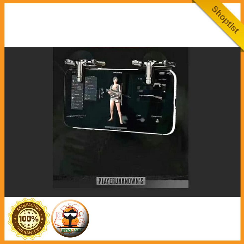 New Metal L1R1 L1 R1 Tombol Trigger Button Fire Aim Untuk Pubg Ff Ros SPTA75