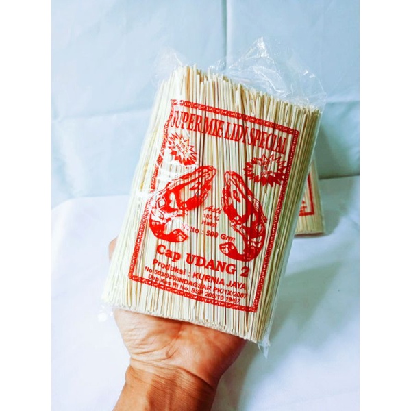 mie lidi mentah 1kg kecil enak, gurih, renyah dan anti keras, PREMIUM / Mie lidi Ocep Snack