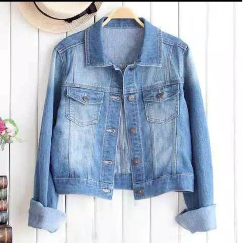 jaket levis oversize keisha/ jaket jeans jumbo