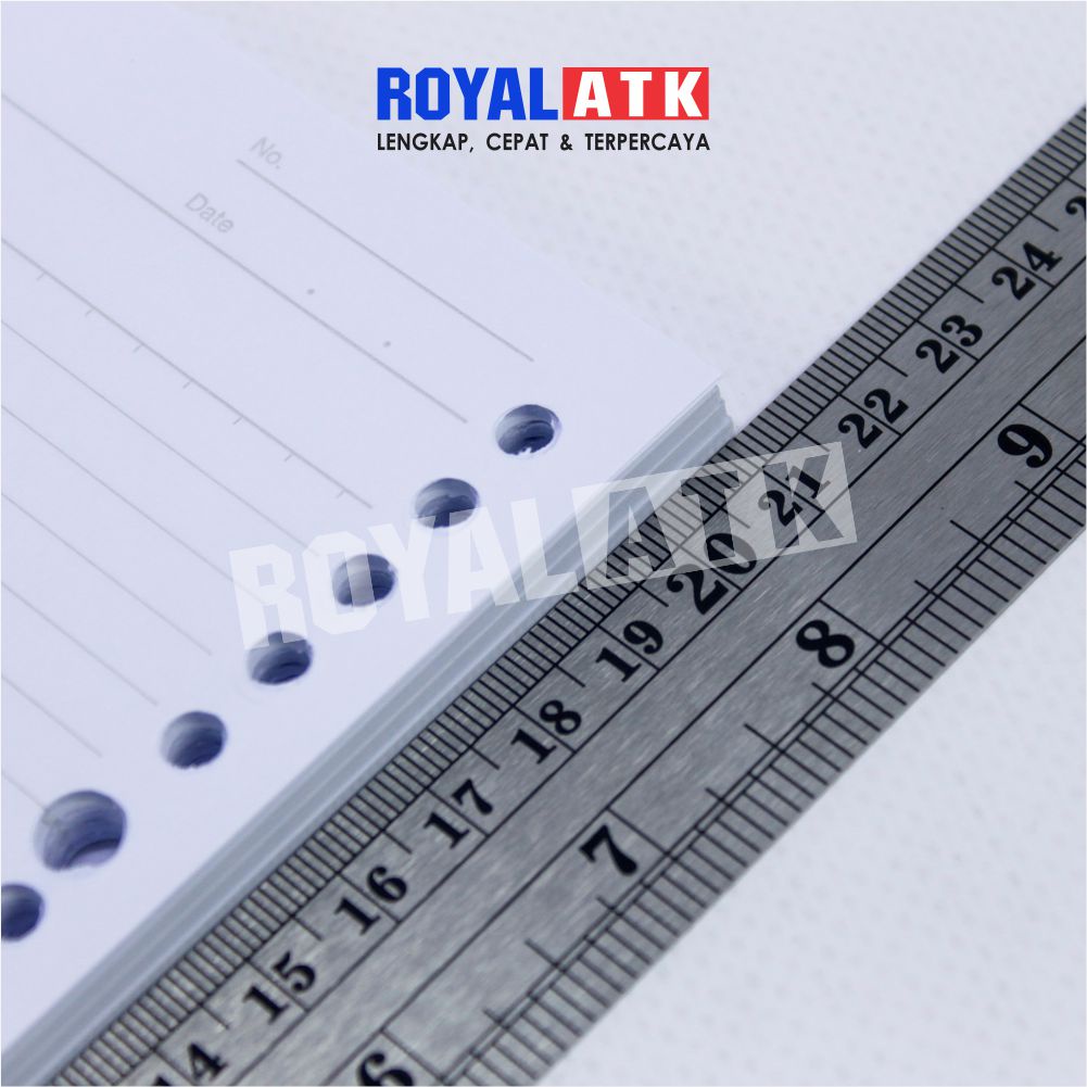 100 Lembar Loose Leaf Big Boss Garis A5 20 Holes