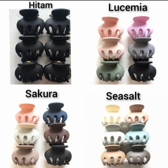 ༺ COD AKTIF ༻ 1 SET ISI 6 JEDAI DOFF PREMIUM SUPER JUMBO 7CM JEDAI ORI THAILAND - Hitam