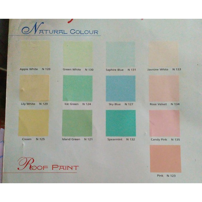 Cat Tembok Queentex 20kg