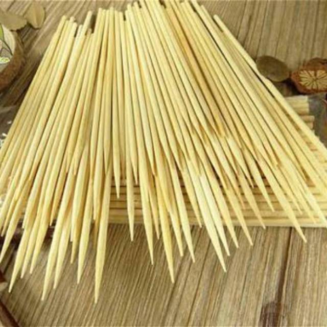 TUSUK SATE BAMBU AYAM KAMBING SAPI DOMBA MESIN MURAH SEMARANG KUAT TAJAM PANJANG 30 CMM TEBAL 3MM