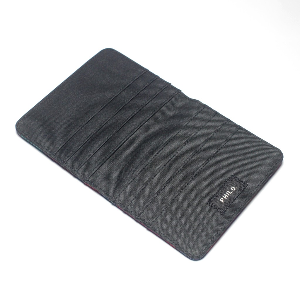 dompet kartu kain simpel model lipat 8 slot kartu card wallet PHWL964