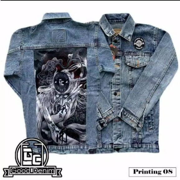 Jaket Jeans Good Denim Jaket Sandwash GC