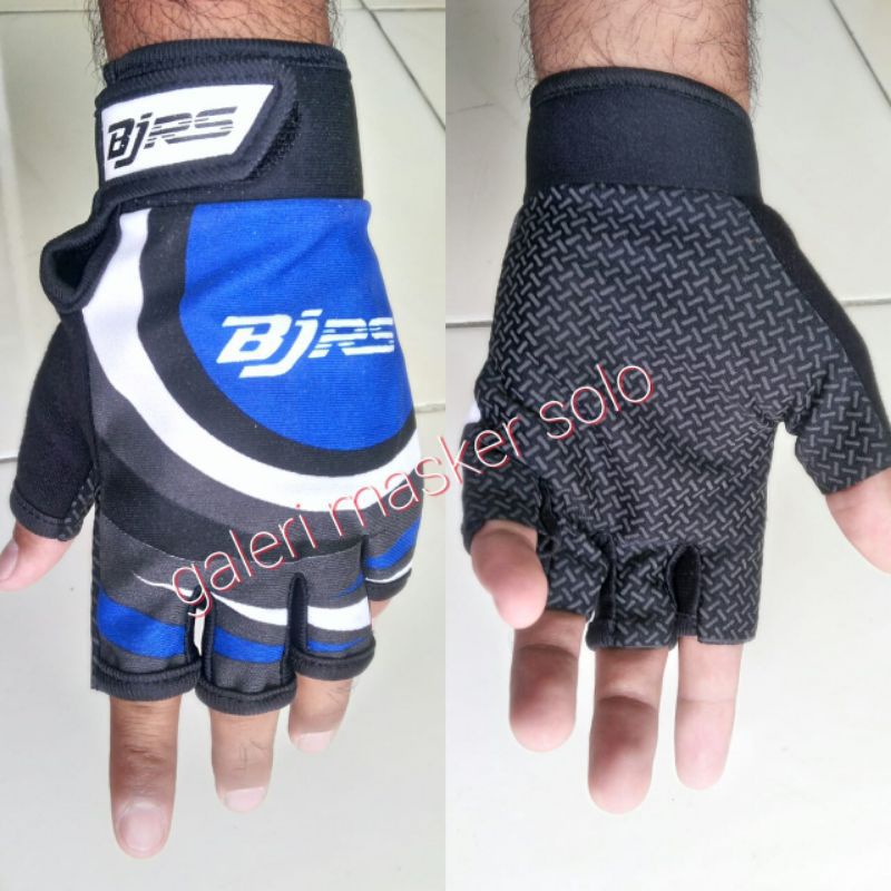 Sarung Tangan Gowes Motif Keren