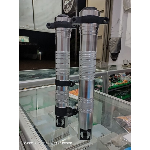 Botom bottom bumbung shock Megapro Primus sudah bubut curtel cnc