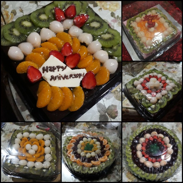 

pudding fruit tart