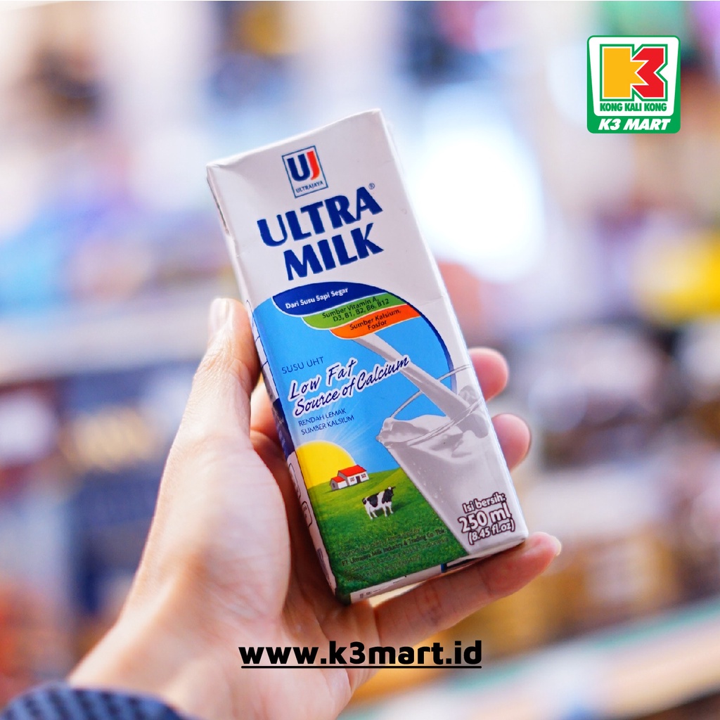 

Ultra Milk Low Fat Plain 250ml