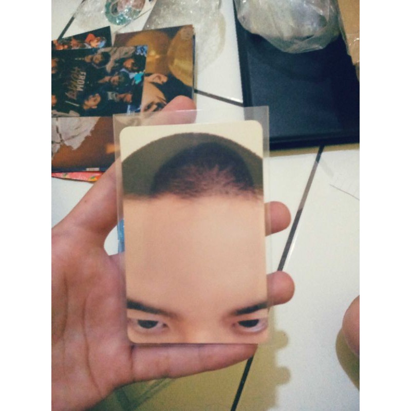 Photocard kyungsoo / D.O. jidat (forehead) Universe / pc kyungsoo