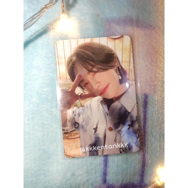 [BOOKED ] PC Hyunjin Denim + frame Bangchan Stray kids SKZ noeasy