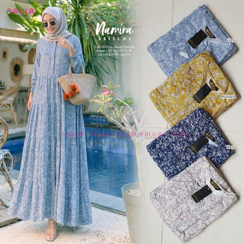 NAMIRA DRESS #2 BY ALILA 211020, LRN188