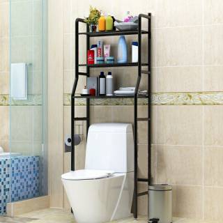  Rak  toilet organizer WC tissue sabun  kloset kamar  mandi  