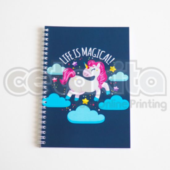 

Notebook Spiral Softcover Custom Kustom Buku Catatan Diary