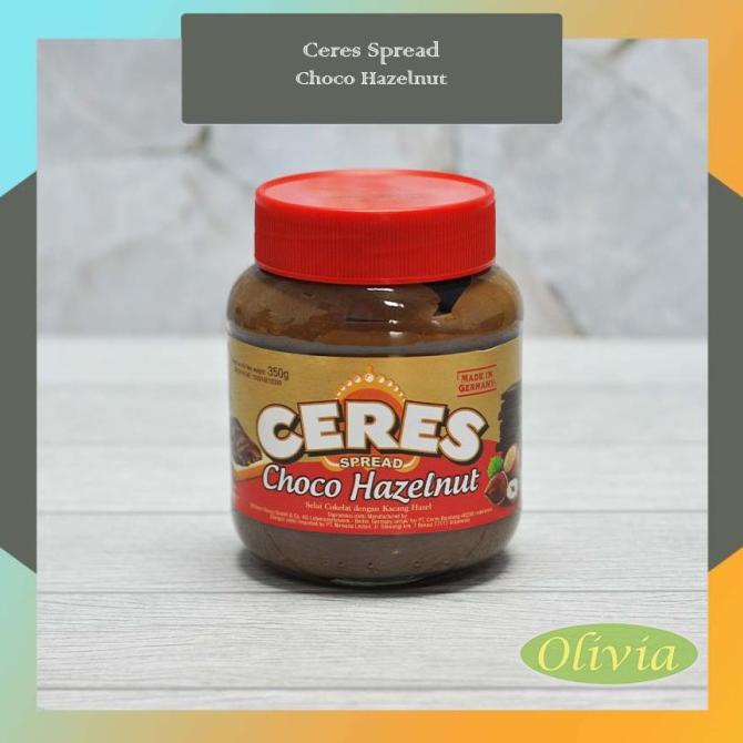 

Ceres Choco Spread Selai Chocolate Cokelat 350 Gr TERLARIS TERPERCAYA ORIGINAL