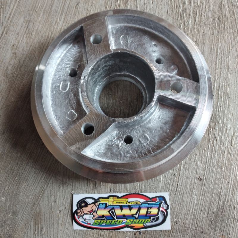 ADAPTOR PLENDES TROMOL BELAKANG NINJA R NINJA RR BAUT 3 DAN DISC DAN DRAT 12 SPACER TROMOL BELAKANG