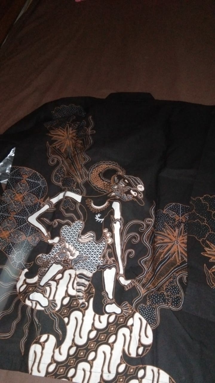 Batik Murah Motif Wayang Ori Kahyang Solo Lengan Panjang Full Furing Katun Sragenan