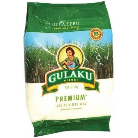 

GULAKU Gula Tebu Premium 1kg Gulaku Hijau