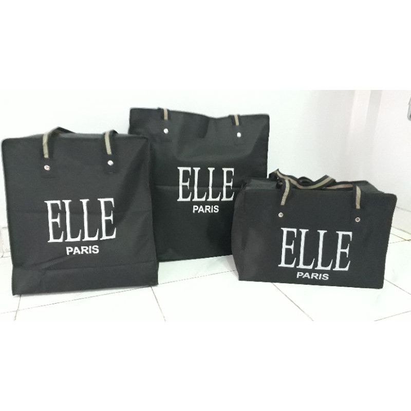 Tas travel elle set - tas barang - tas belanja -tas gogreen